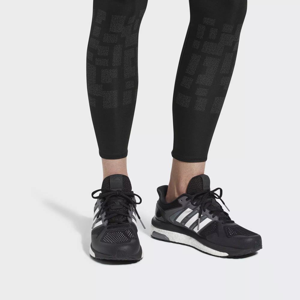 Adidas Supernova ST Tenis Para Correr Negros Para Hombre (MX-43701)